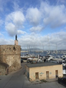 alghero, madonnina del porto