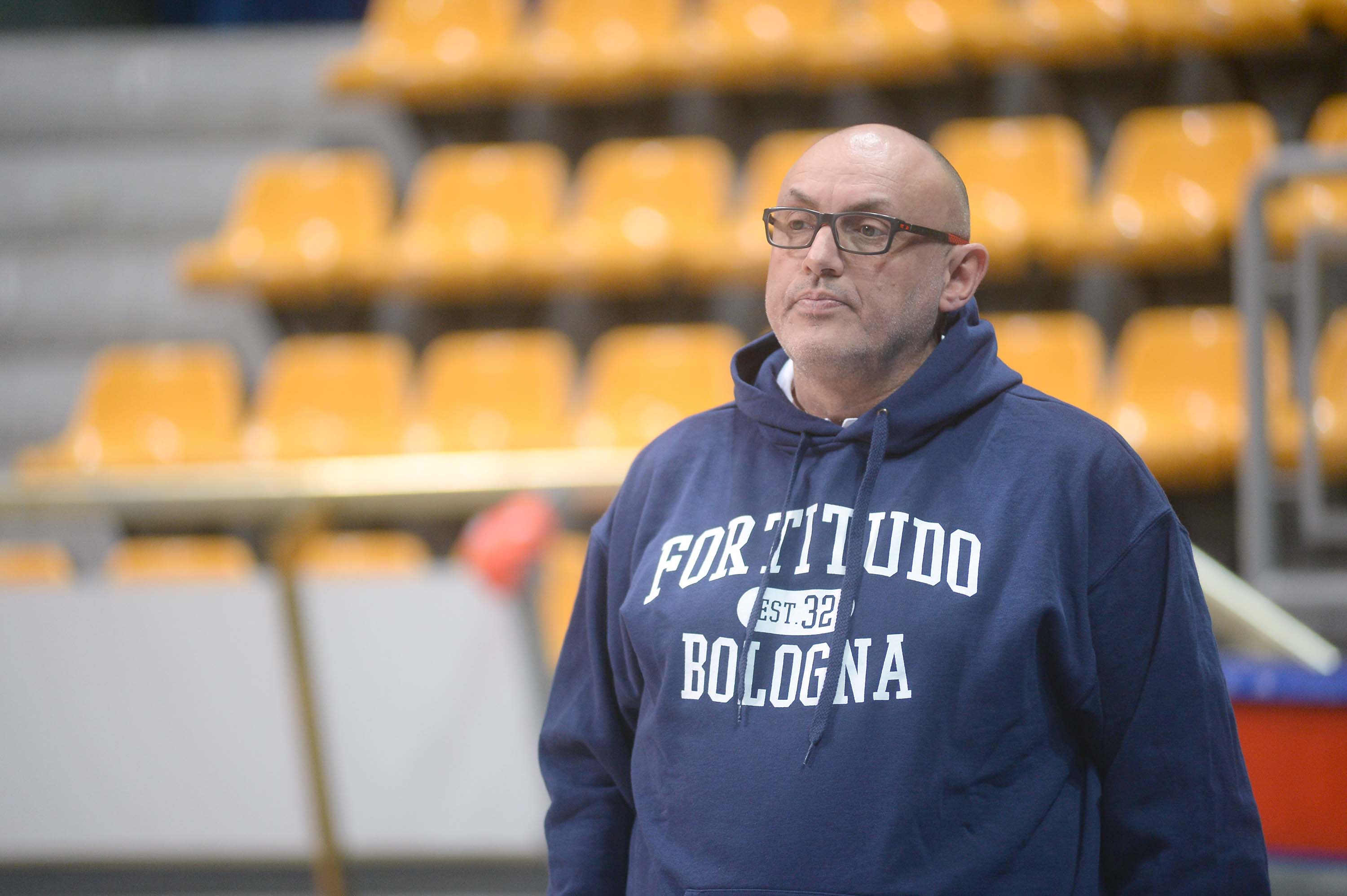 Bologna - 19/02/2015 - primo allenamento al PalaDozza per Matteo Boniciolli nuovo allenatore della Fortitudo Eternedile Bologna (Photo by Roberto Serra / Iguana Press / Fortitudo Pallacanestro Bologna)